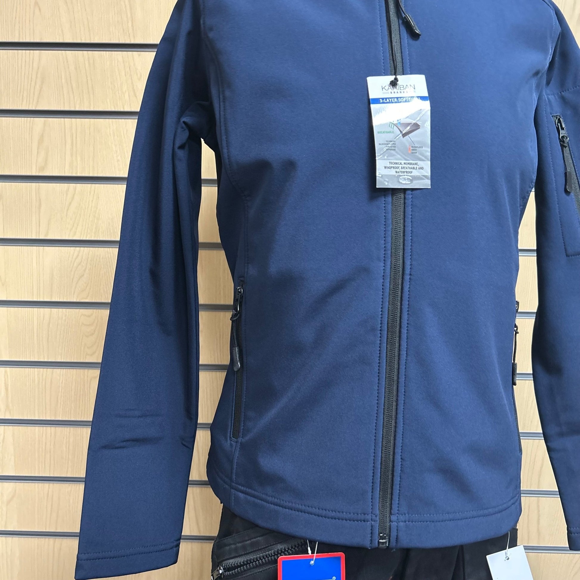 Small Navy Waterproof Jacket K400 - Cleaning Products UK