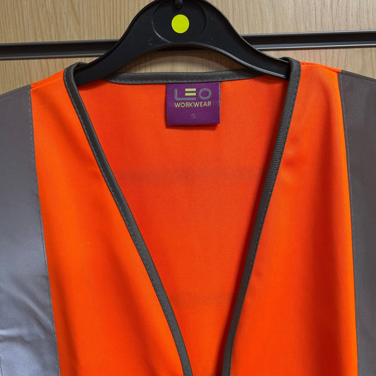 Small Women’s Superior Hi - Vis Waistcoat with Zip – Orange - Cleaning Products UK