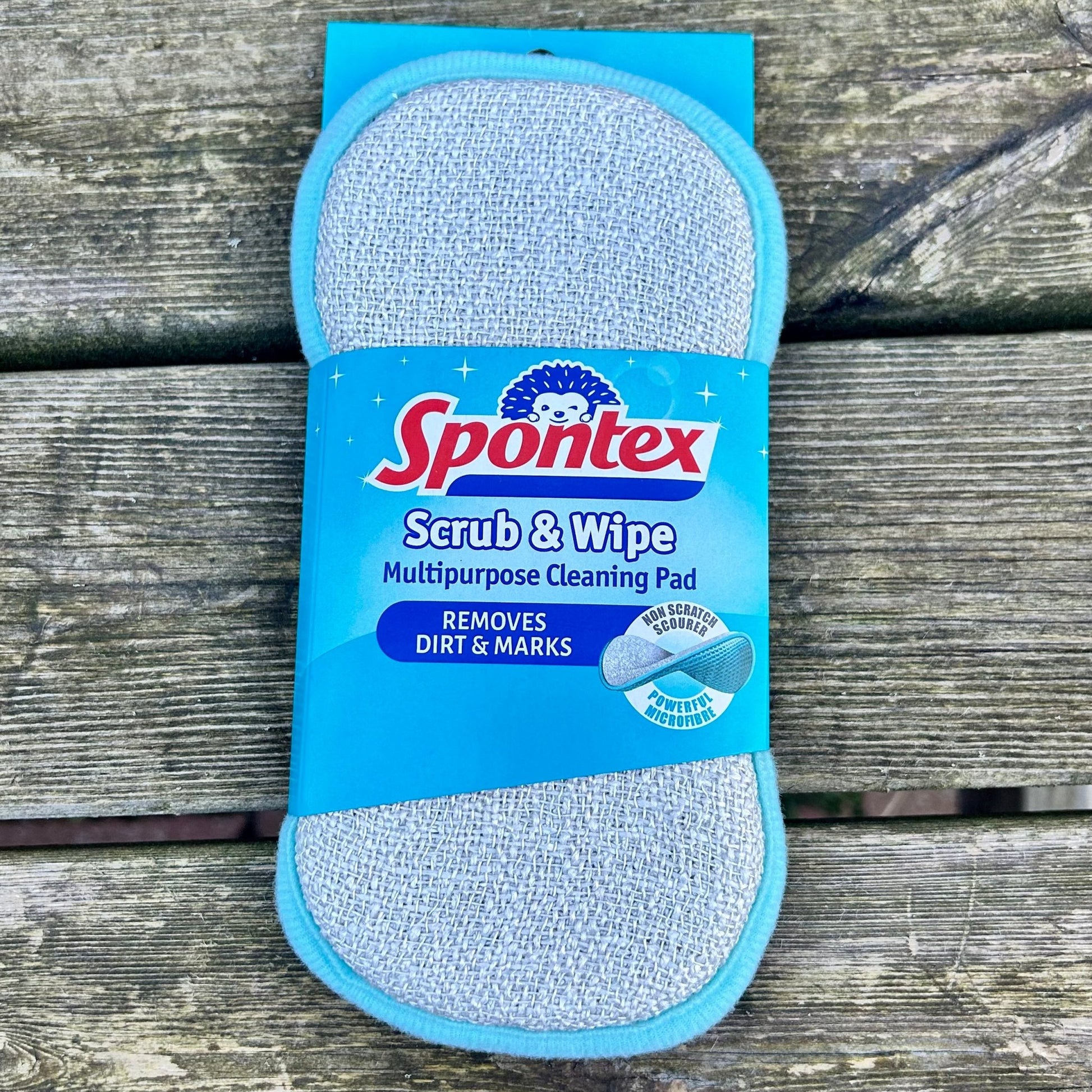 Spontex Scrub & Wipe Cleaning Pads - Cleaning Products UK