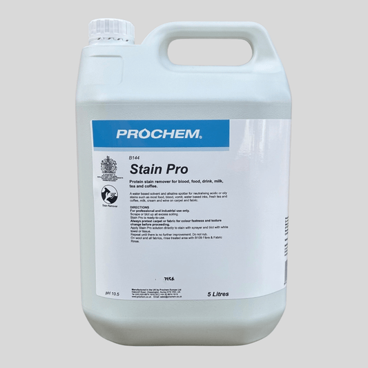 Stain Pro Remover 5 Litre – Multi - Purpose Carpet Stain Remover Prochem - Cleaning Products UK