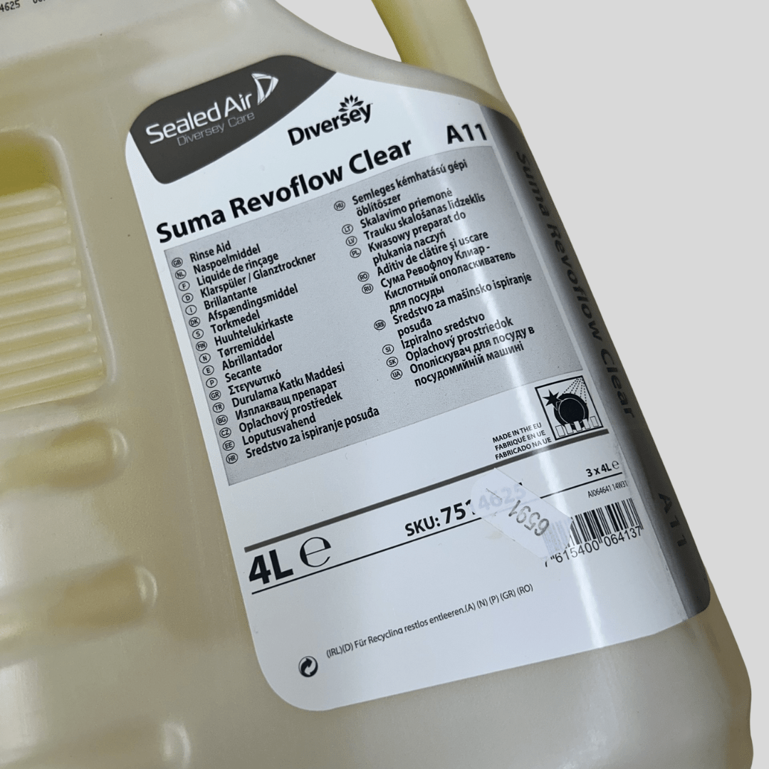 Suma Reveoflow Clear 4ltr 7514625 - Cleaning Products UK