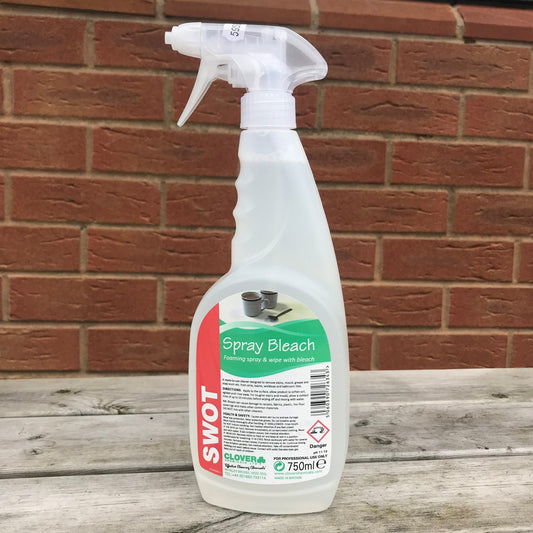 Swot Spray Bleach 750ml - Cleaning Products UK