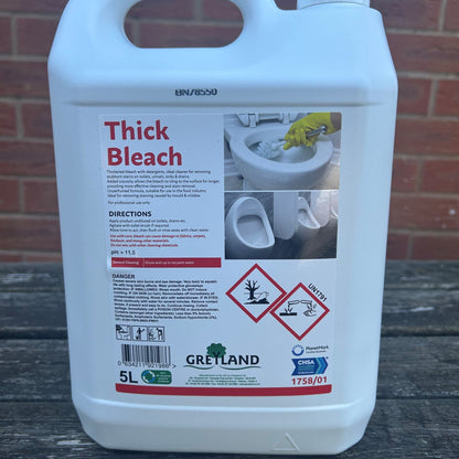 Thick Bleach 5ltr - Cleaning Products UK