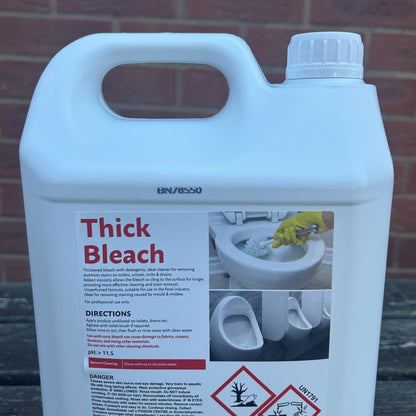 Thick Bleach 5ltr - Cleaning Products UK