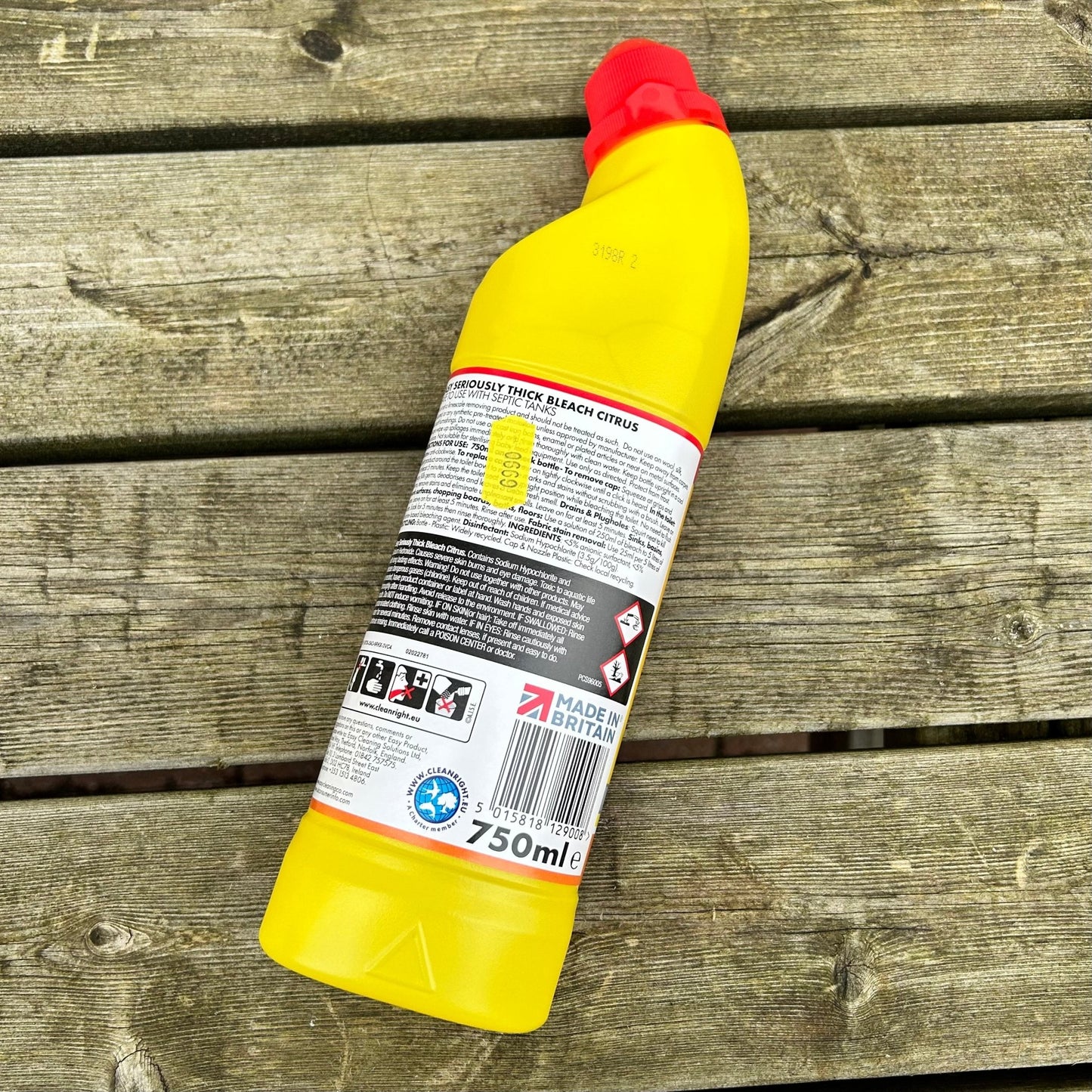 Thick Bleach 750ml - Cleaning Products UK