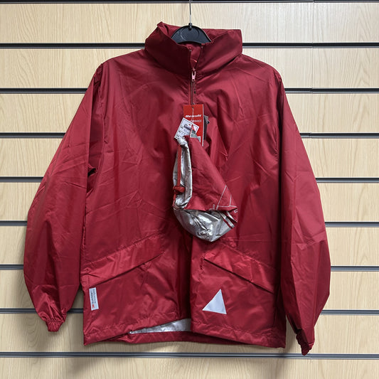 7–8 Years Red Rain Activewear Coat & Bag – Result R092J (Medium)