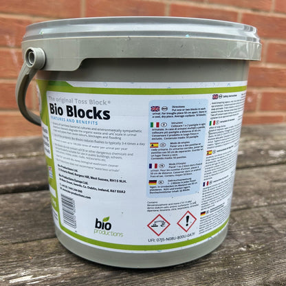 Toss Bio Blocks 1.1. Kg Tubs - Cleaning Products UK