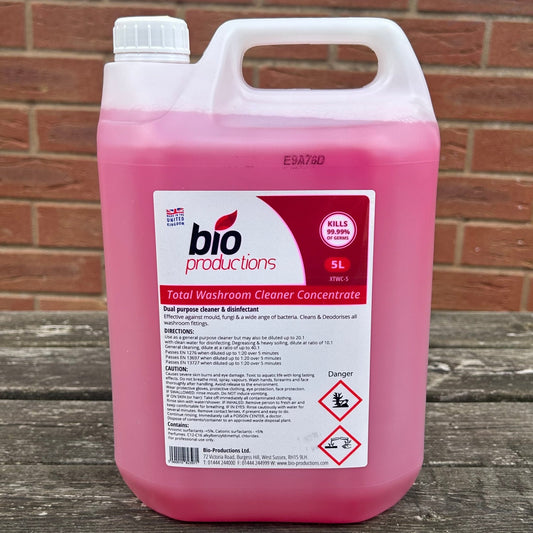 Total Washroom Sanitiser 5ltr - Cleaning Products UK