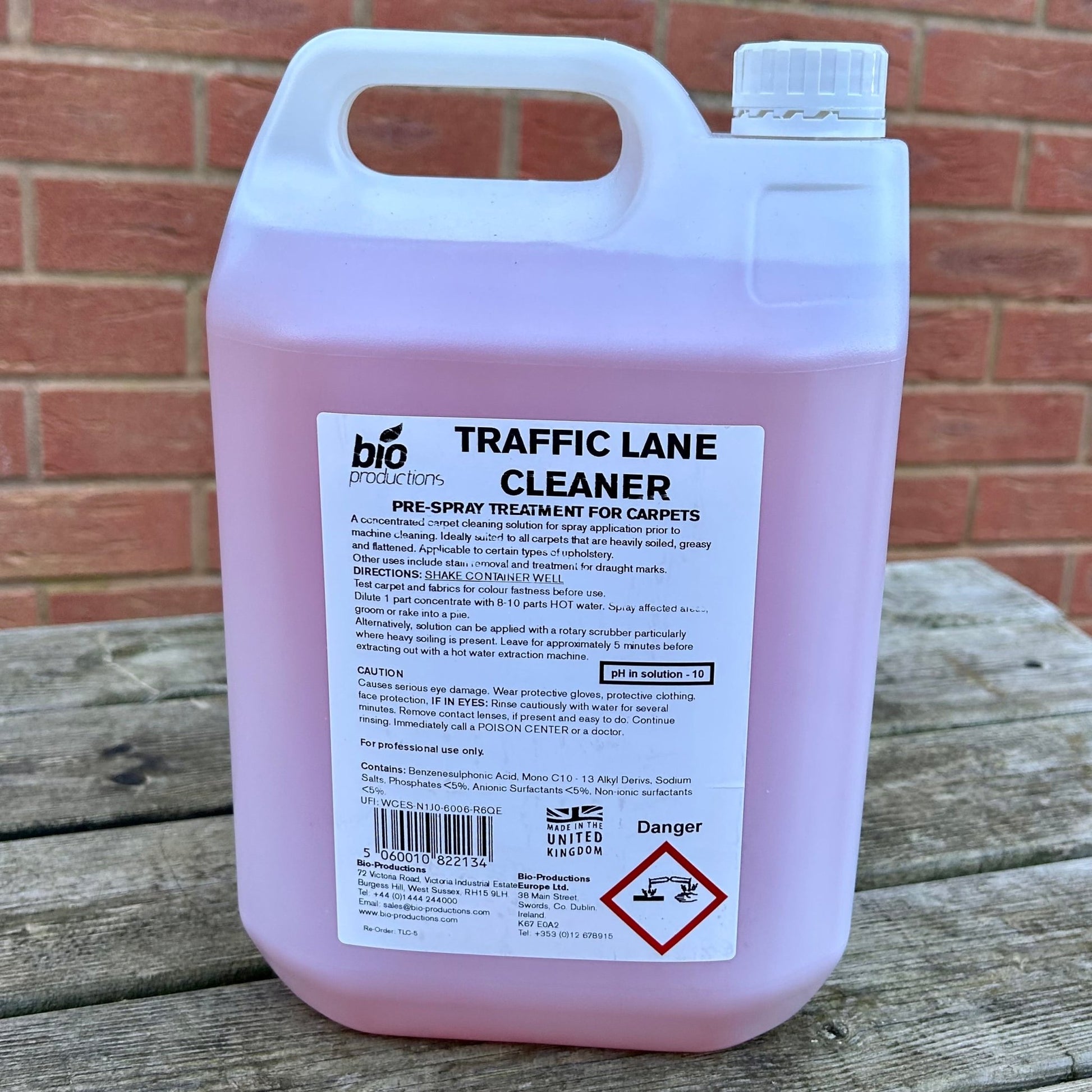 Traffic Lane Cleaner Heavy Duty 5ltr - Cleaning Products UK