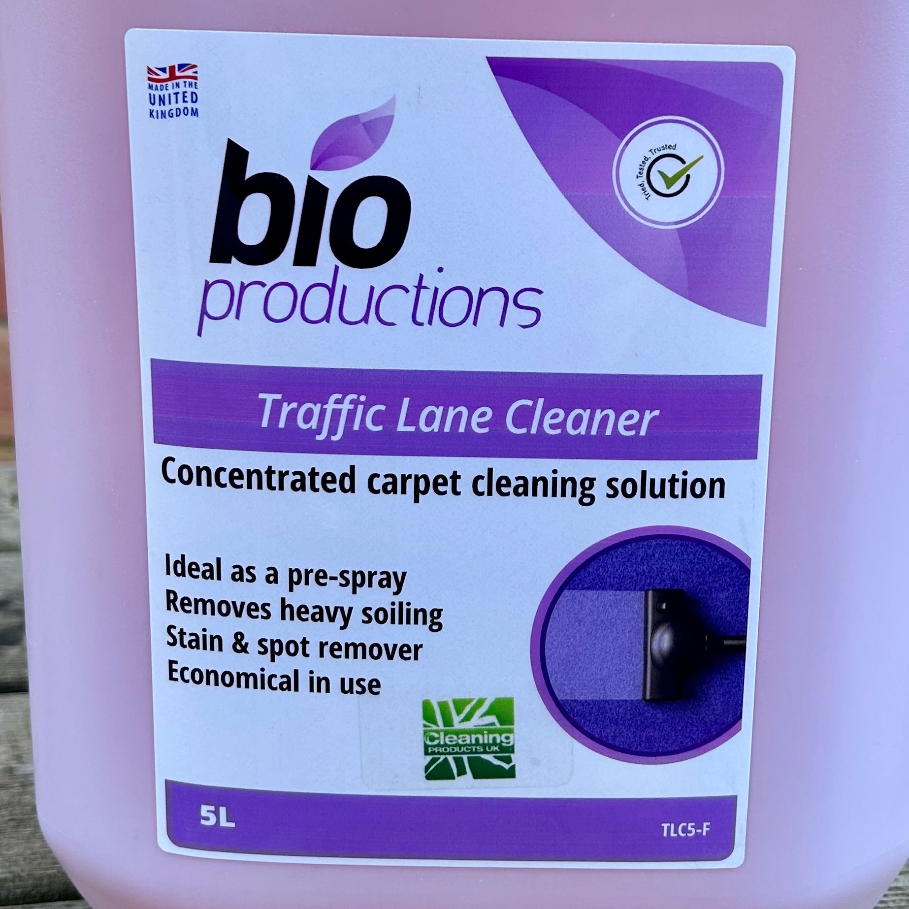 Traffic Lane Cleaner Heavy Duty 5ltr - Cleaning Products UK