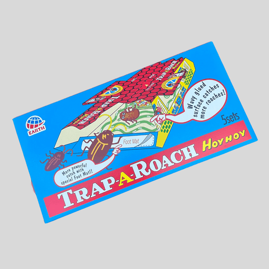 Trap - A - Roach HOY HOY – Non - Toxic Cockroach Traps (5 Disposable Insect Traps) - Cleaning Products UK
