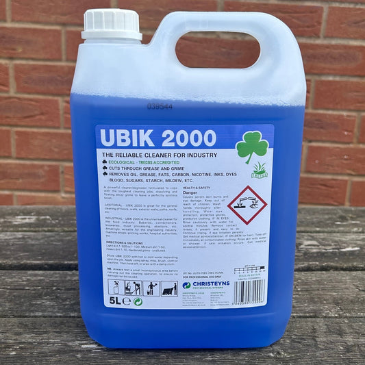 UBIK 2000 - Universal Cleaner Concentrate 5ltr - Cleaning Products UK