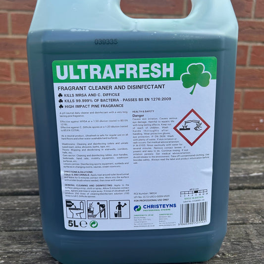 Ultrafresh Cleaner & Disinfectant 5ltr - Cleaning Products UK