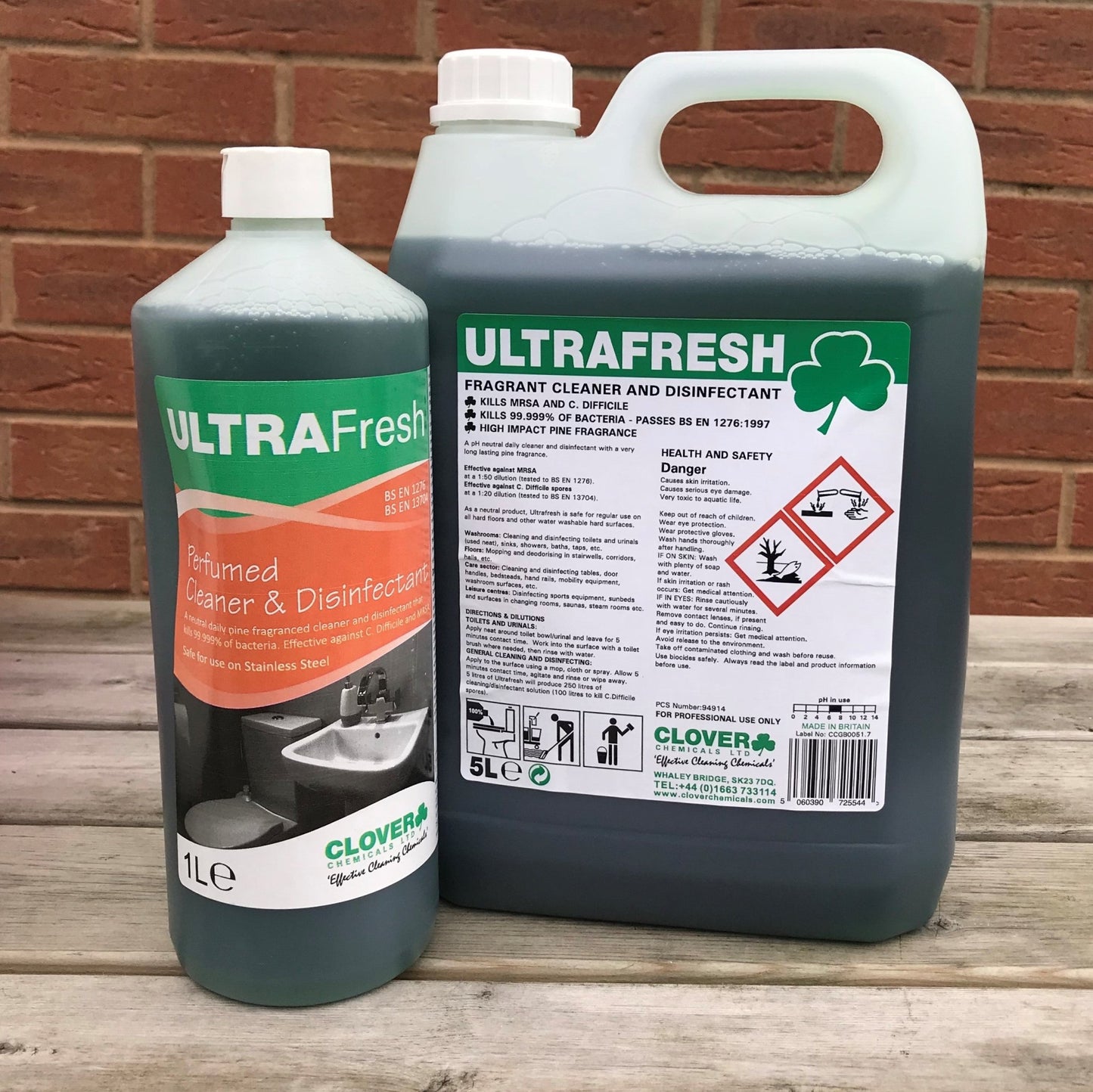 Ultrafresh Cleaner & Disinfectant 5ltr - Cleaning Products UK