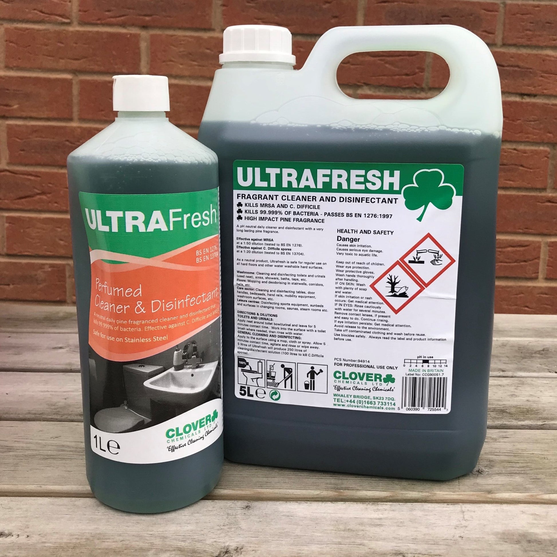 Ultrafresh Cleaner & Disinfectant 5ltr - Cleaning Products UK