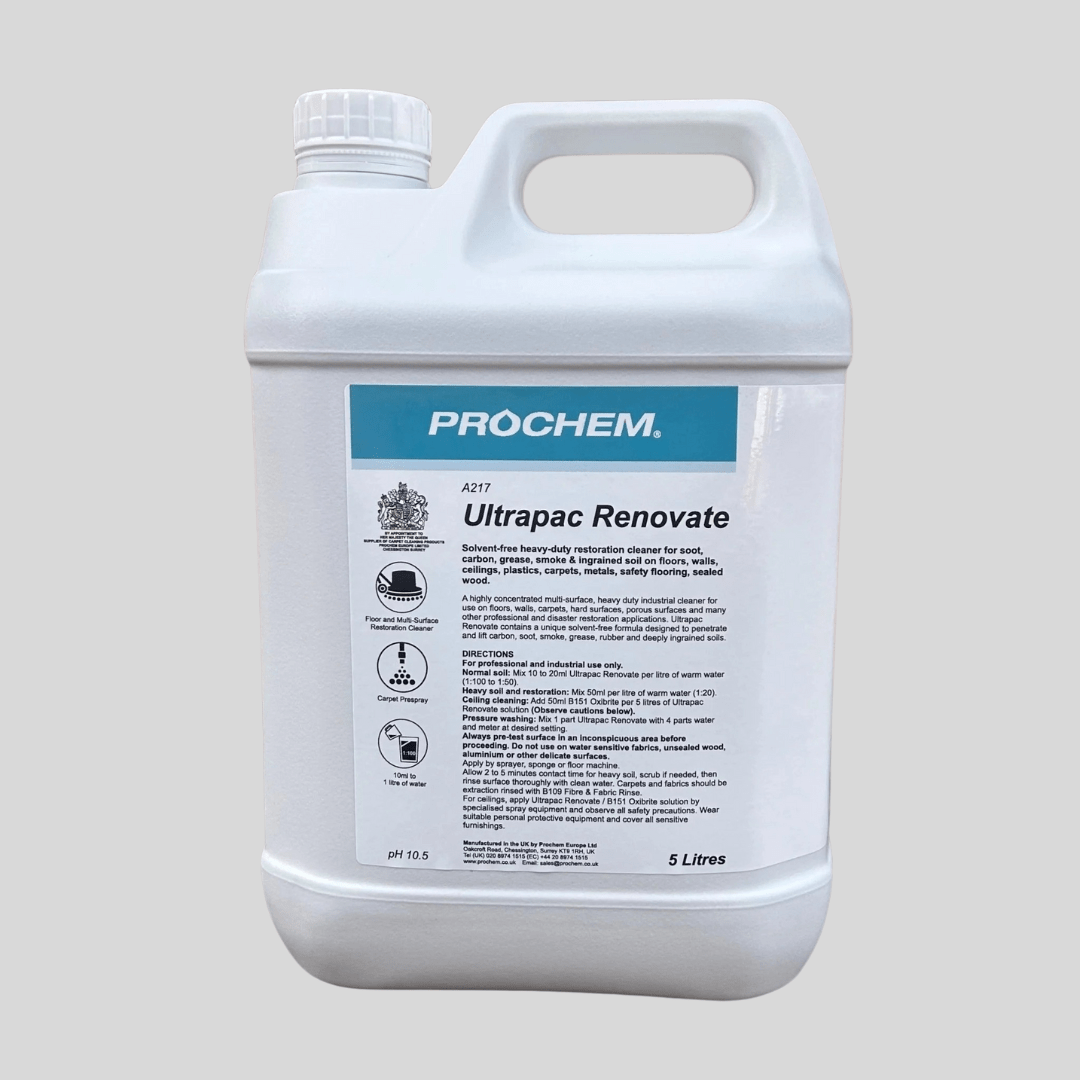 Ultrapac 5ltr - Soot Cleaner - Cleaning Products UK