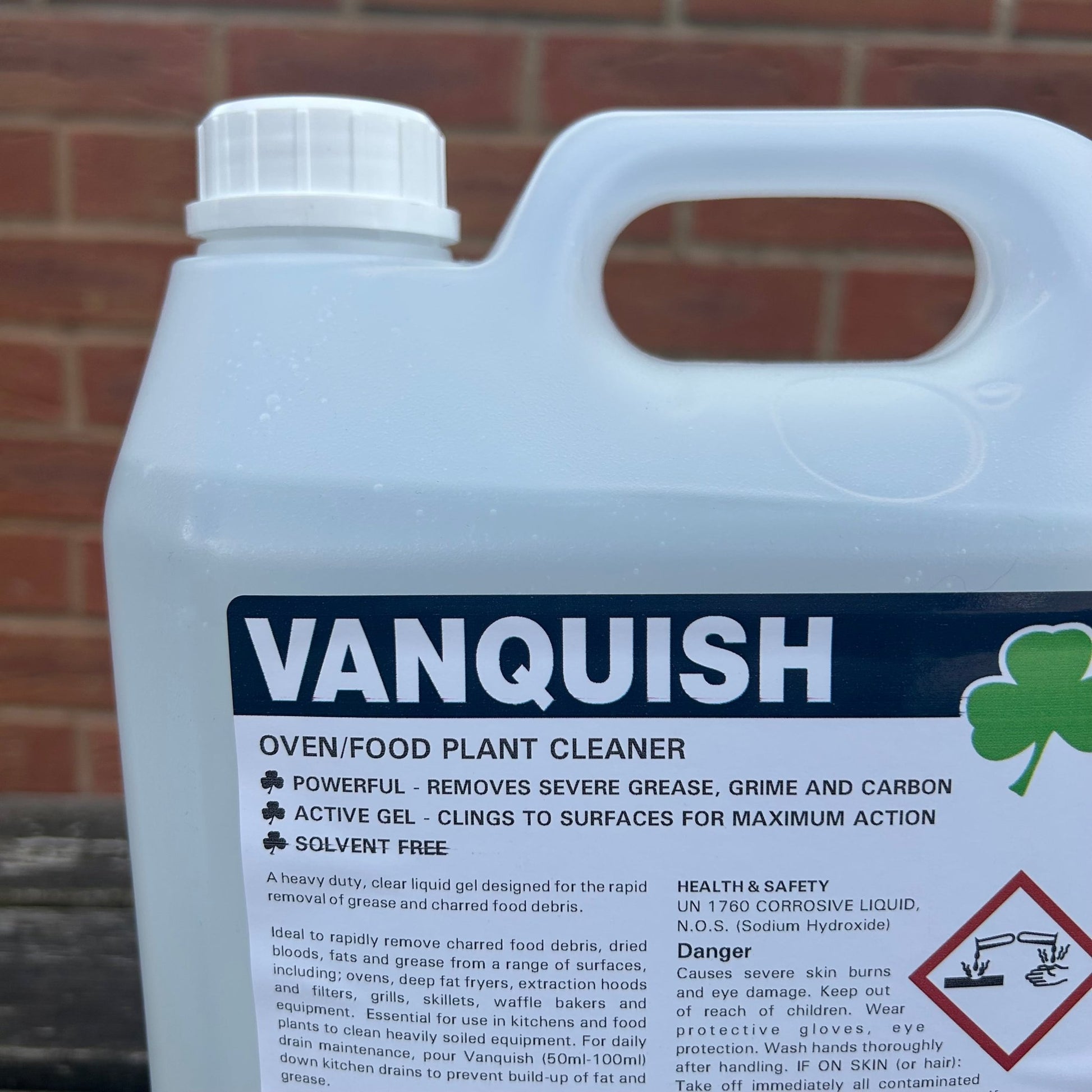 Vanquish Heavy Duty Oven Cleaner 5ltr - Cleaning Products UK