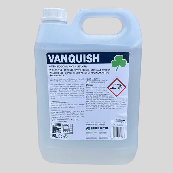 Vanquish Heavy Duty Oven Cleaner 5ltr - Cleaning Products UK