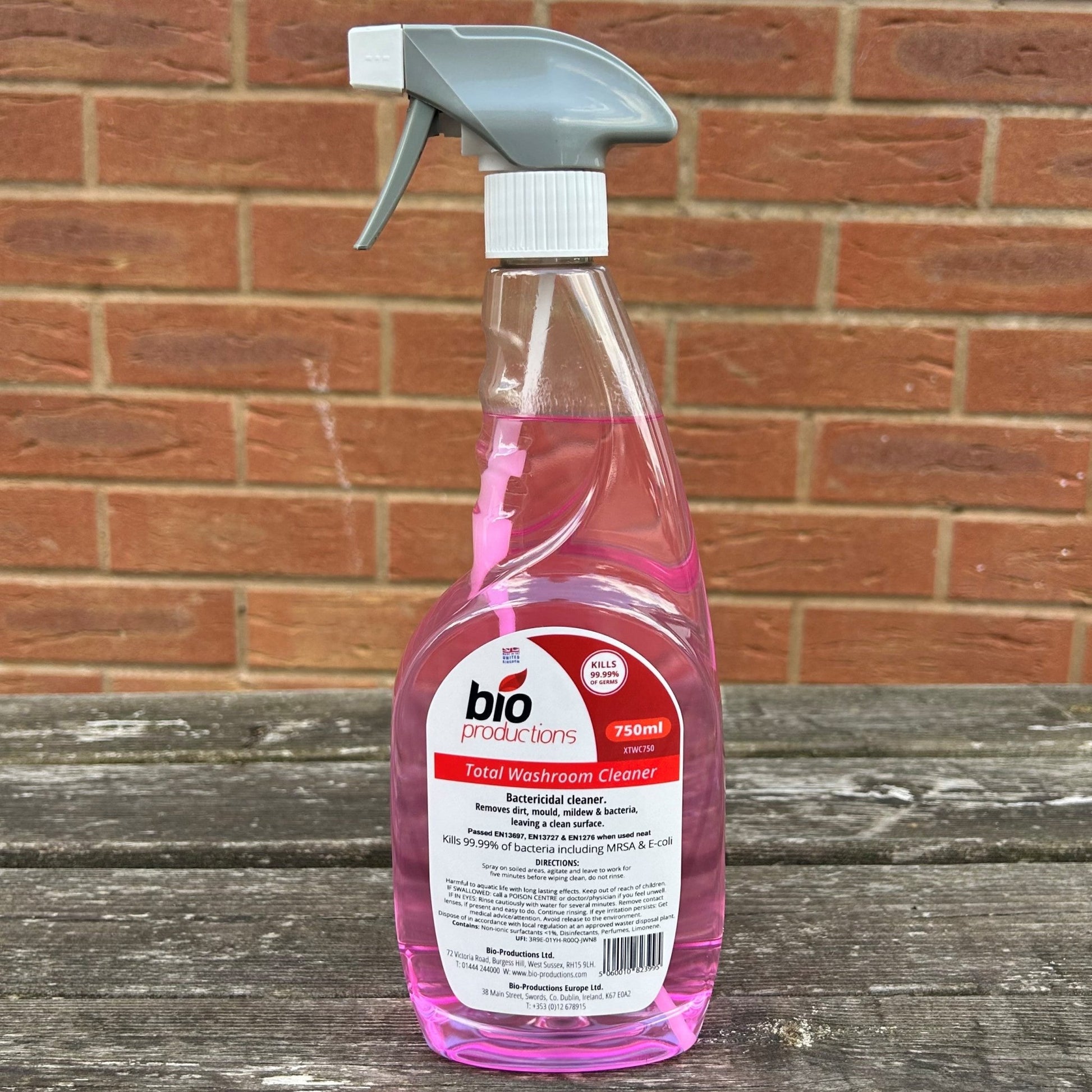 Washroom Cleaner Sanitiser 750ml - Cleaning Products UK