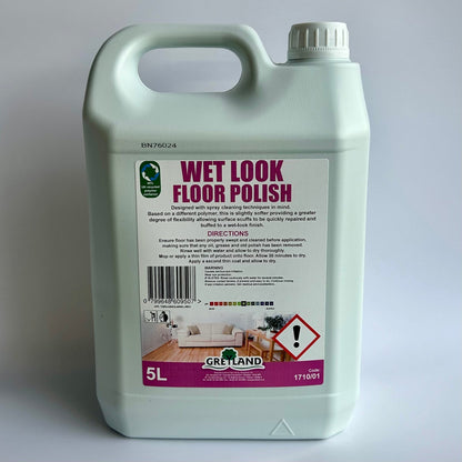 Wet Look Floor Polish 5ltr - Cleaning Products UK