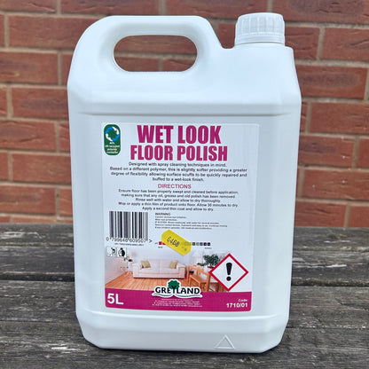 Wet Look Floor Polish 5ltr - Cleaning Products UK