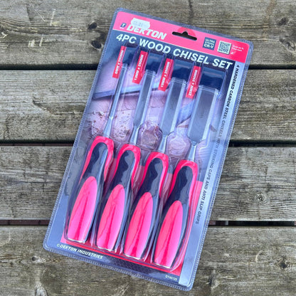 Wood Chisel Set of 4 - Cleaning Products UK