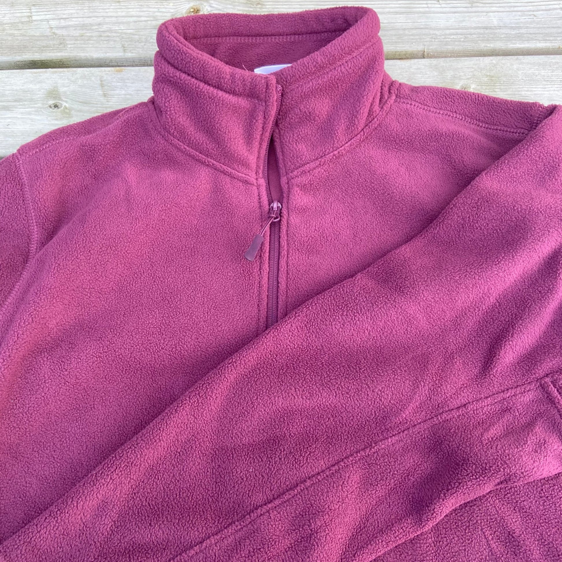 XLarge Burgundy Russell Fleece - Cleaning Products UK