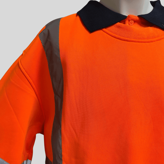 XLarge Orange Hi - Vis Sweatshirt Yoko HVJ510 - Cleaning Products UK