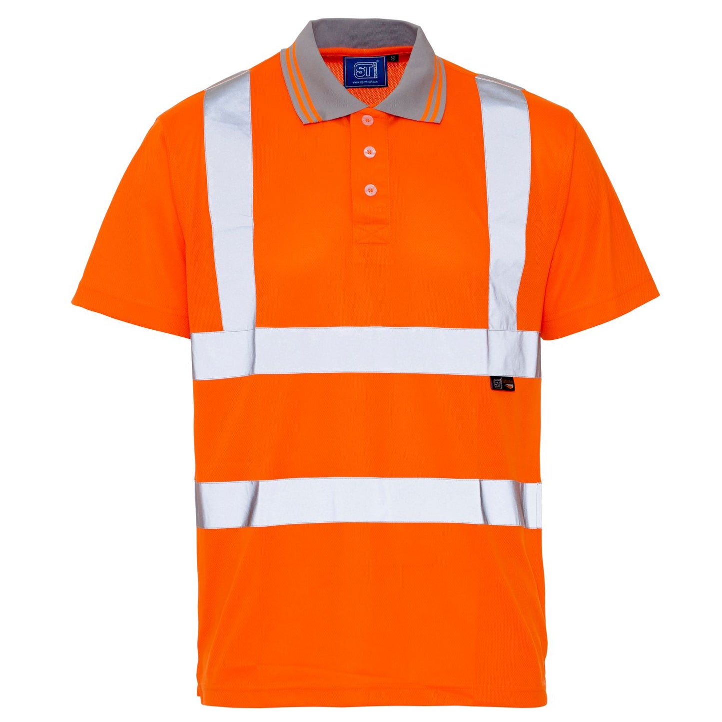 Orange Hivis Polo Shirt