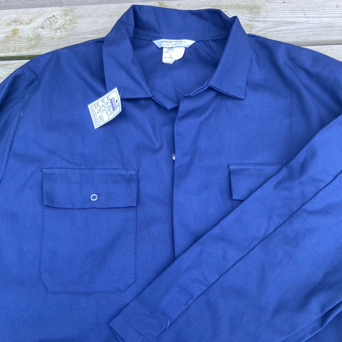 Wearwell Coverall 132R 52" Navy