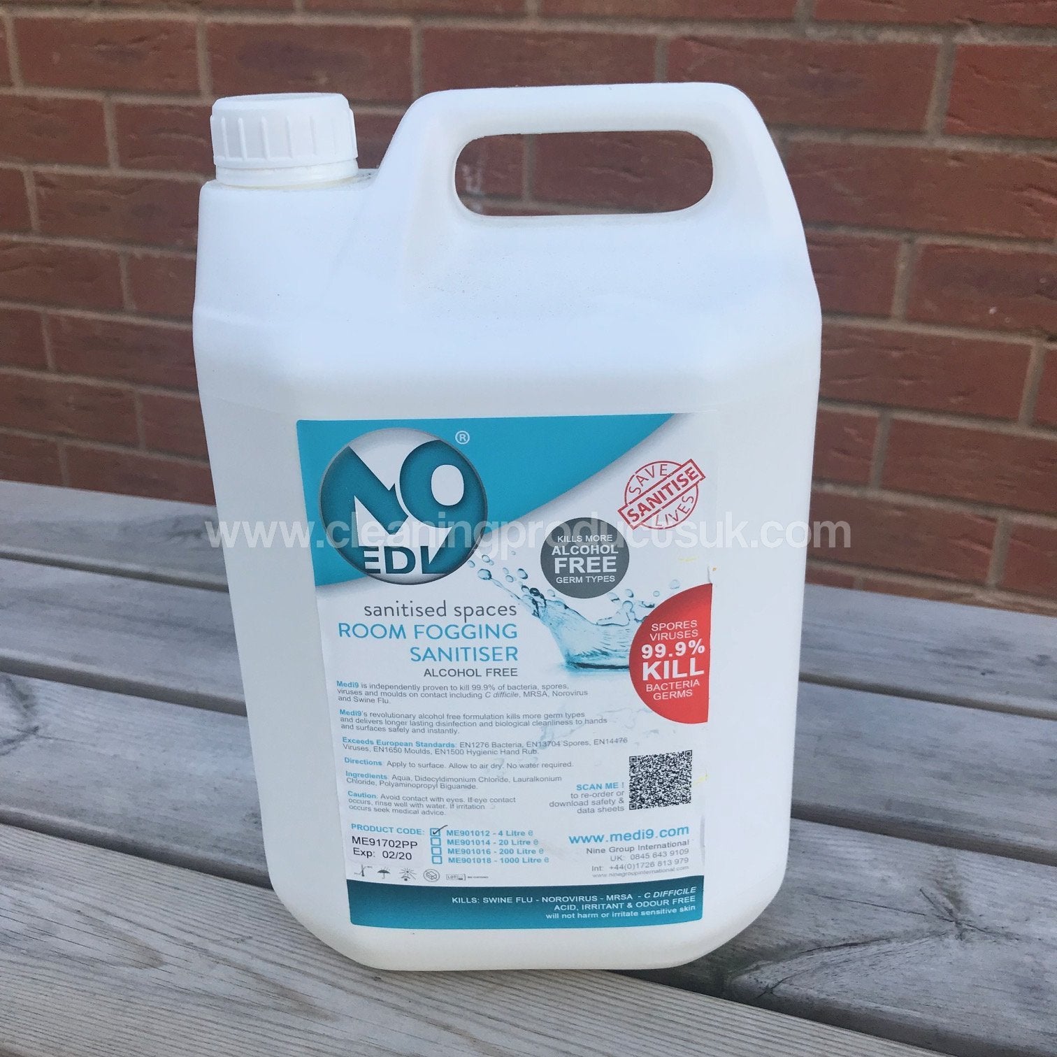 Fogging Solution 5ltr-Cleaning Products UK-Cleaning Products UK