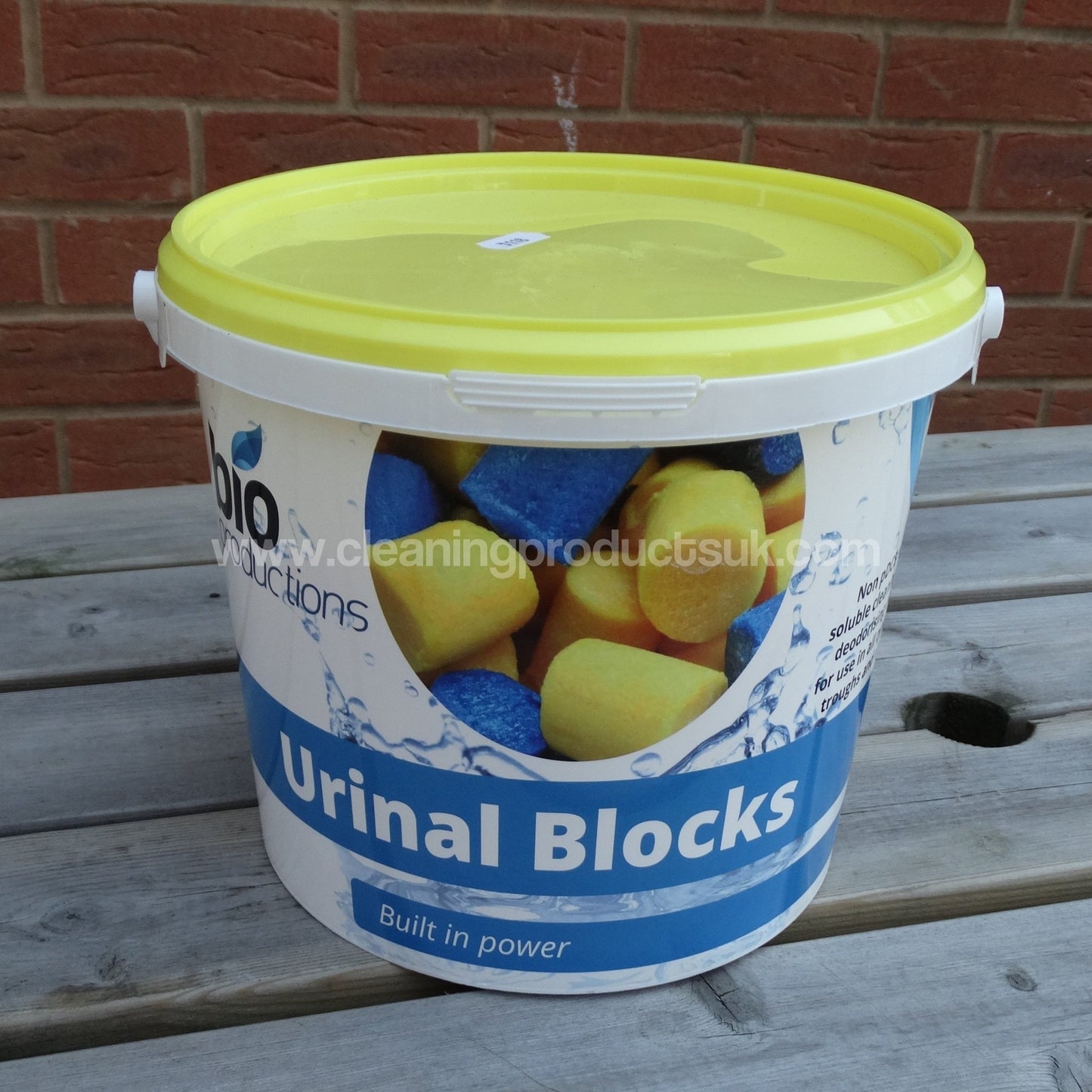 Urinal Blocks - Non pDCB 3kg Yellow - Cleaning Products UK